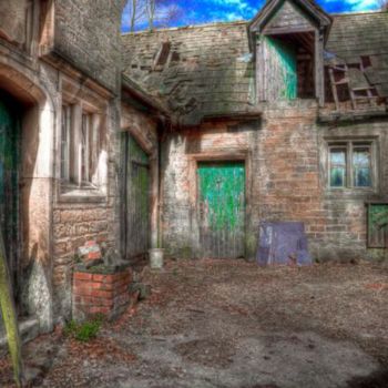 Photography titled "Grimm Yard" by Lawrence Conyers, Original Artwork, Other