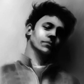 Digital Arts titled "James Franco" by Antalgique, Original Artwork