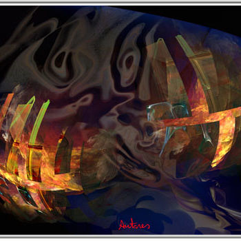 Digital Arts titled "LA NUVOLA - THE CLO…" by Antares, Original Artwork, Digital Painting