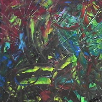 Painting titled "REVE EXOTIQUE" by Antheus, Original Artwork