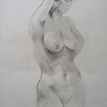 Drawing titled "Angie" by Anthony Barrow, Original Artwork