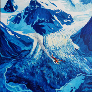 Картина под названием "Freezer Burn" - Anthony Feyer, Подлинное произведение искусства, Масло