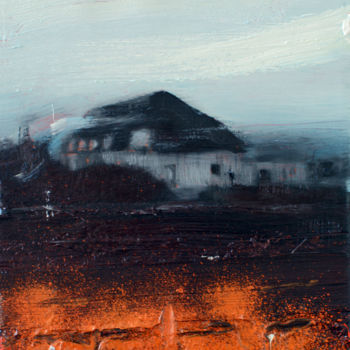 Pittura intitolato "The rusting ground" da Anthony Oliver, Opera d'arte originale, Olio