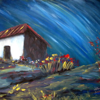 Pintura titulada "Mi refugio.jpg" por Anthony García, Obra de arte original, Acrílico