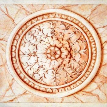 Artesanato intitulada "Pannello in legno" por Antichemagie, Obras de arte originais