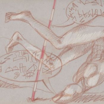 Dibujo titulada "anticomics 2" por Anticomics, Obra de arte original