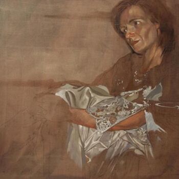 Pittura intitolato "In divenire, di lor…" da Lorenzo  Antognetti Artista, Opera d'arte originale