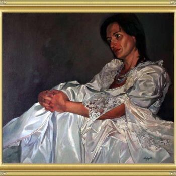 Peinture intitulée "Anna" par Lorenzo  Antognetti Artista, Œuvre d'art originale