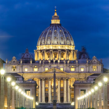 Photography titled "ST PETER BASILIQUE…" by Antoine Barthelemy, Original Artwork, Digital Photography