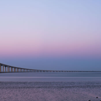 Photography titled "The longest bridge…" by Antoine Barthelemy, Original Artwork, Digital Photography