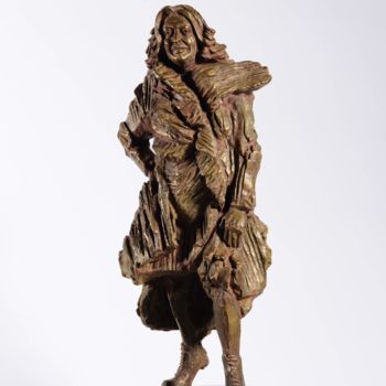 Skulptur mit dem Titel "" HOMMAGE A ZAHA HA…" von Antoine Berbari, Original-Kunstwerk, Bronze