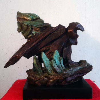 Skulptur mit dem Titel "" 17 OCTOBRE 2019 "…" von Antoine Berbari, Original-Kunstwerk, Bronze