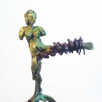 Escultura titulada "" DIDITTA II " *" por Antoine Berbari, Obra de arte original, Bronce