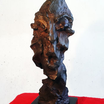 Sculptuur getiteld "" CHINOISERIE "" door Antoine Berbari, Origineel Kunstwerk, Bronzen