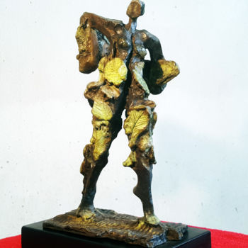 Escultura titulada "" LA DAME AUS RONCE…" por Antoine Berbari, Obra de arte original, Bronce