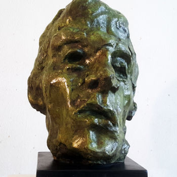 Sculptuur getiteld "" LA SOUFFRANCE "" door Antoine Berbari, Origineel Kunstwerk, Bronzen