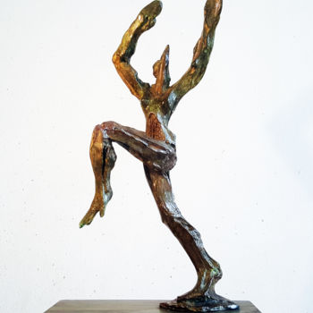 Sculptuur getiteld "" METAKALKIS "" door Antoine Berbari, Origineel Kunstwerk, Bronzen