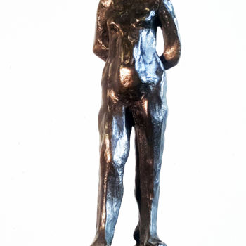 Skulptur mit dem Titel "" FEMME ENCEINTE "" von Antoine Berbari, Original-Kunstwerk, Bronze