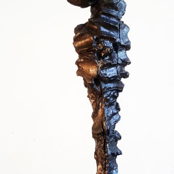 Skulptur mit dem Titel "" HIPPOCAMPUS "" von Antoine Berbari, Original-Kunstwerk, Bronze