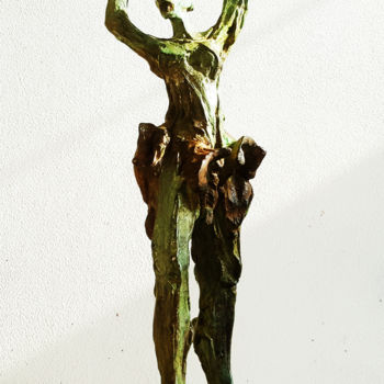 Sculpture intitulée "" FLEUR DE CHOUX "" par Antoine Berbari, Œuvre d'art originale, Bronze