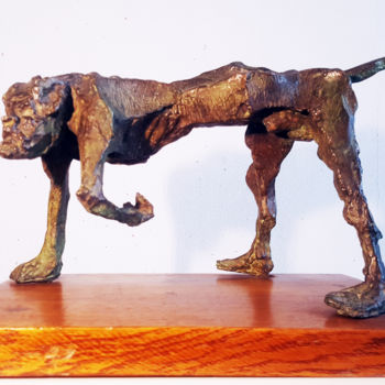 Escultura titulada "" ZARADASHT DEVENU…" por Antoine Berbari, Obra de arte original, Bronce