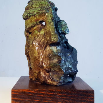 Sculptuur getiteld "" ETRUSQUE "" door Antoine Berbari, Origineel Kunstwerk, Bronzen