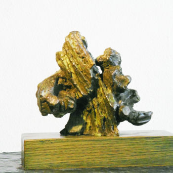 Skulptur mit dem Titel "" LES RACINES "" von Antoine Berbari, Original-Kunstwerk, Bronze