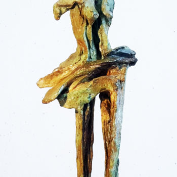 Sculptuur getiteld ""DAMO III"" door Antoine Berbari, Origineel Kunstwerk, Bronzen