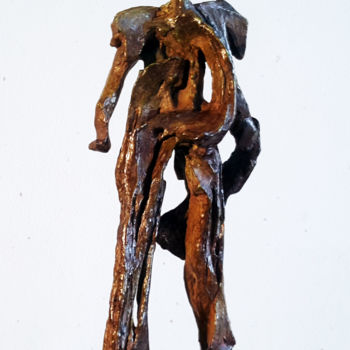 Escultura intitulada ""MIRDIA"" por Antoine Berbari, Obras de arte originais, Bronze