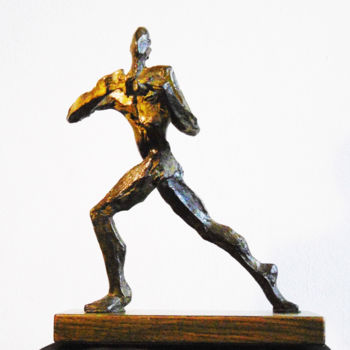 Sculpture intitulée "" L'OFFRANDE "" par Antoine Berbari, Œuvre d'art originale, Bronze