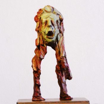 Sculptuur getiteld "" NOUR "" door Antoine Berbari, Origineel Kunstwerk, Bronzen