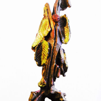 Sculptuur getiteld "" NEFLIER "" door Antoine Berbari, Origineel Kunstwerk, Bronzen
