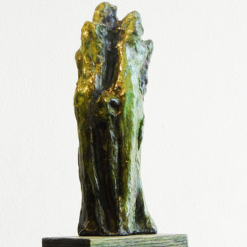 Skulptur mit dem Titel ""LES ESPRITS I"" von Antoine Berbari, Original-Kunstwerk, Bronze