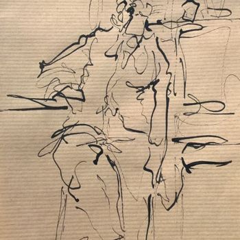 제목이 "13 Le petit somme"인 미술작품 Antoine Faure로, 원작, 잉크