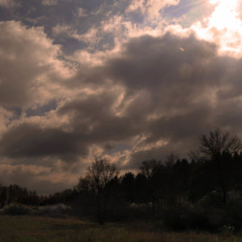 Fotografia intitolato "ciel 09" da Antoine Marelle, Opera d'arte originale, Fotografia digitale