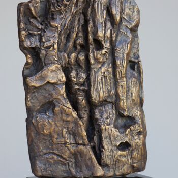 Skulptur mit dem Titel "Reflections" von Antoinette Rozan, Original-Kunstwerk, Bronze