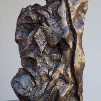 Sculpture titled "Wonder" by Antoinette Rozan, Original Artwork, Bronze