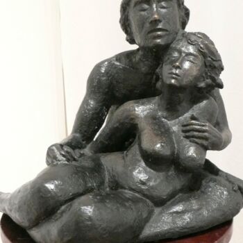 Sculpture titled "Harmony" by Antoinette Rozan, Original Artwork, Bronze