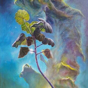 Pintura intitulada "Nebula" por Anton Mandych, Obras de arte originais, Acrílico