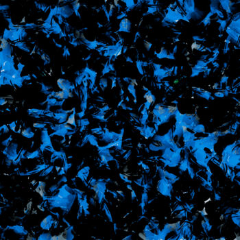 Arte digital titulada "Blue Opal within th…" por Anton Pustovalov, Obra de arte original, Pintura Digital