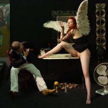 Photographie intitulée "Sexe des anges et q…" par Anton Solomoukha, Œuvre d'art originale