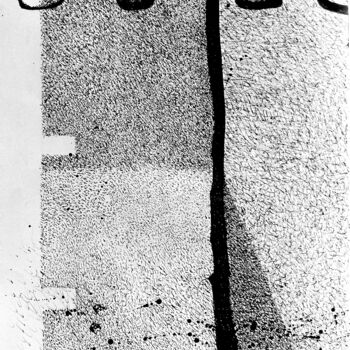 Tekening getiteld "Column (II-IV)" door Anton Terziev, Origineel Kunstwerk, Inkt