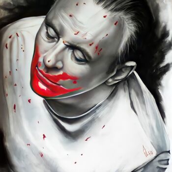Dibujo titulada "Hannibal" por Antonella Elleri, Obra de arte original, Pastel