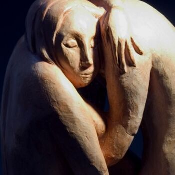 Sculptuur getiteld "Intimacy" door Antonella Iurilli Duhamel, Origineel Kunstwerk