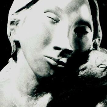 Sculpture intitulée "Lucinda e Morgana" par Antonella Iurilli Duhamel, Œuvre d'art originale