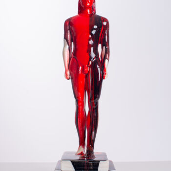 Sculpture intitulée "Kouros" par Antoni Dragan, Œuvre d'art originale, Pierre