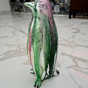"My penguin 🐧" başlıklı Heykel Antoni Dragan tarafından, Orijinal sanat, Rezine