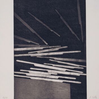 Druckgrafik mit dem Titel "Untitled" von Antonia Téllez, Original-Kunstwerk, Radierung