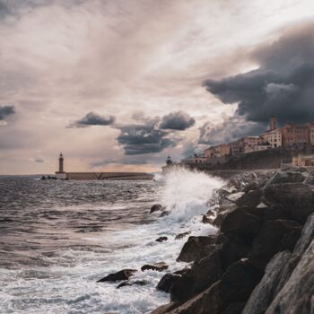Photography titled "Bastia out of time" by Antonin Borie, Original Artwork, Digital Photography
