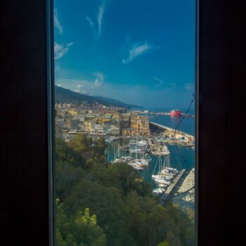 Photography titled "Bastia by the window" by Antonin Borie, Original Artwork, Digital Photography